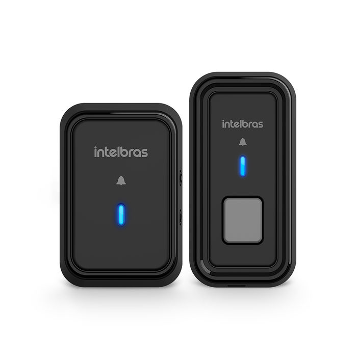 Campainha sem fio com Bateria - CIB 101 Preta