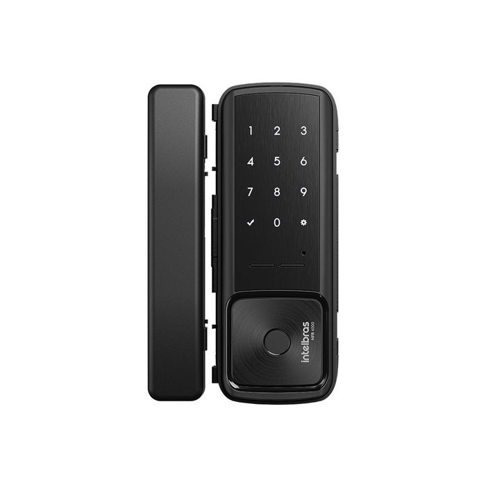 Fechadura inteligente de sobrepor para porta de vidro - MFR 4000