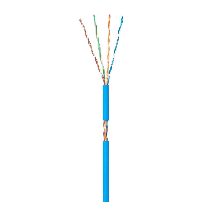 Cabo U/UTP LAN para redes de dados categoria CAT.5e - IMPACT LAN CAT.5e Azul 305M