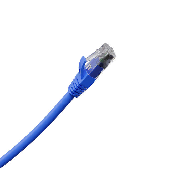 Patch Cord IMPACT GIGA U/UTP 4P CAT6 LSZH AZUL 0,5M