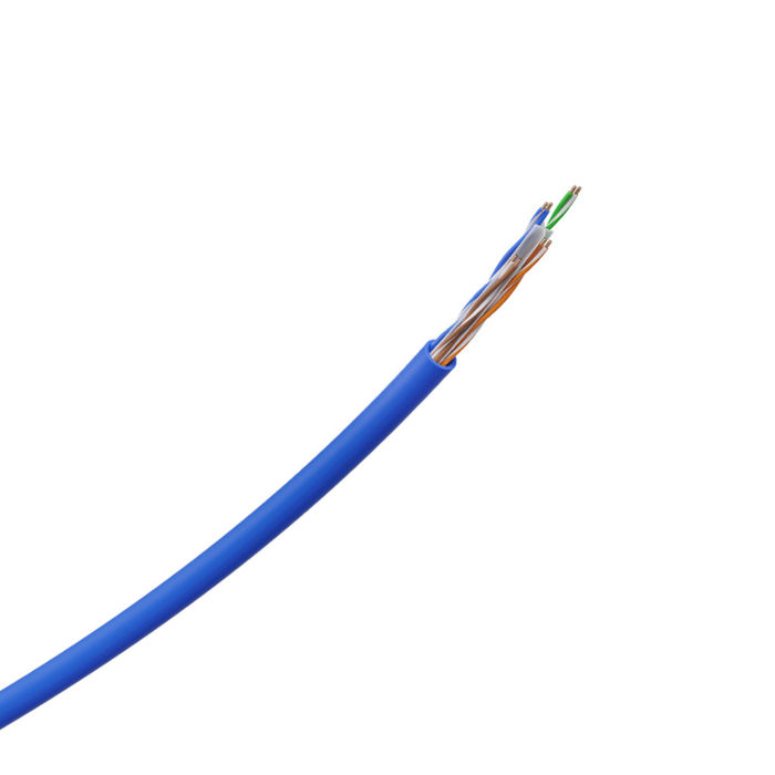 Cabo IMPACT - GIGA UTP CAT6 4P Azul 100M