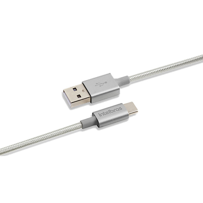 Cabo USB para USB-C em nylon - EUAC 15NB
