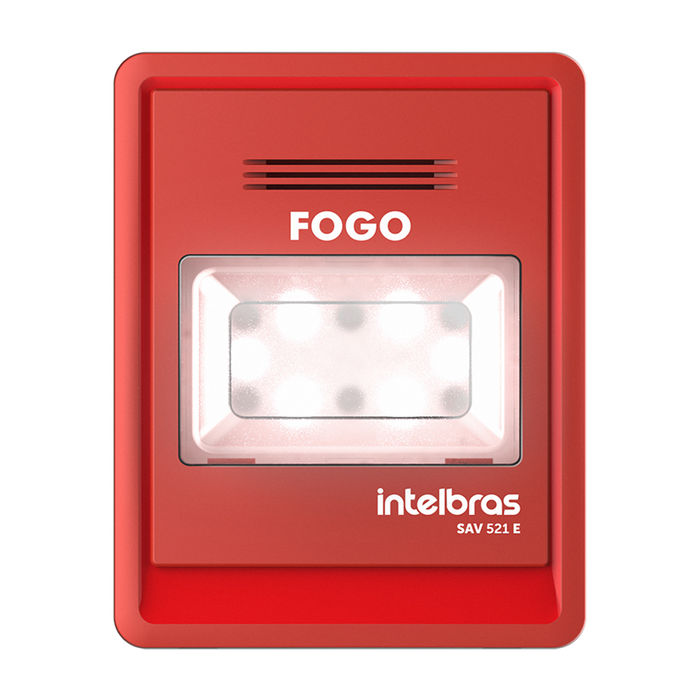 Sinalizador audiovisual endereçável - SAV 521E