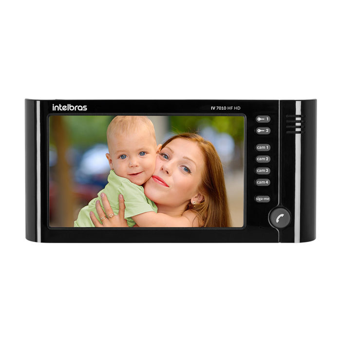 Módulo Interno para Videoporteiro - IV 7010 HF HD Preto