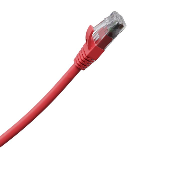 Patch Cord Impact - LAN UTP CAT5E 4P 3,0M Vermelho