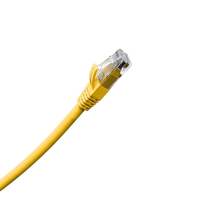 Patch Cord IMPACT GIGA U/UTP 4P CAT6 LSZH AMARELO 1,5M