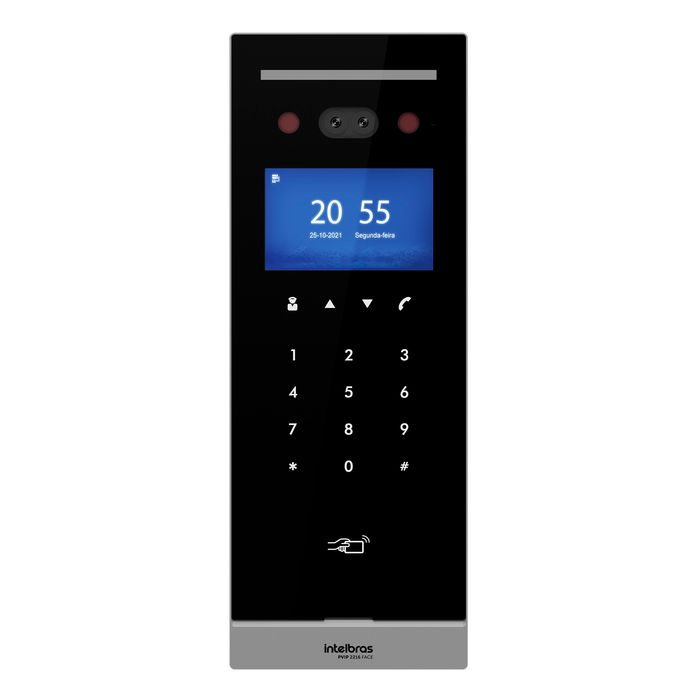 Videoporteiro IP com reconhecimento facial - PVIP 2216
