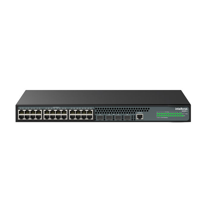 Switch Gerenciável 24 portas Gigabit e 4 portas SFP - S2328G-A