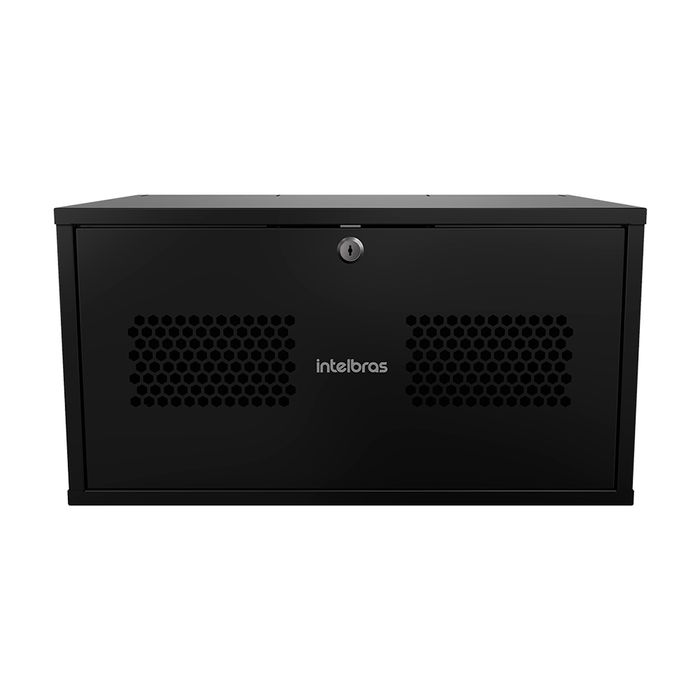 Mini rack montado de parede 5U 370 mm - MRM 537