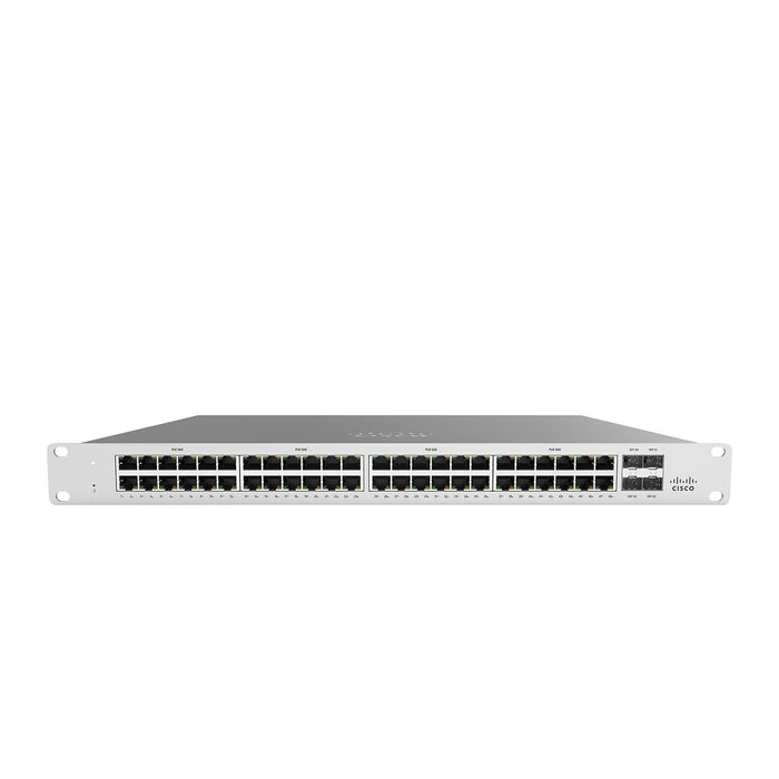 Switch Meraki MS120-48LP 1G L2 Cld Managed 48x GigE 370W PoE Switch - MS120-48LP-HW