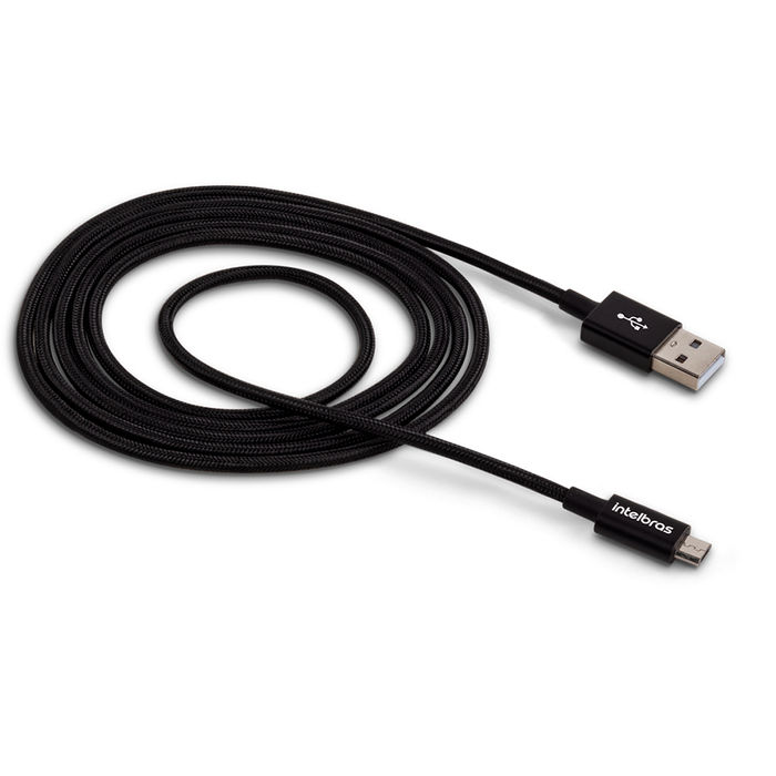 Cabo micro USB em nylon - EUAB 15NP