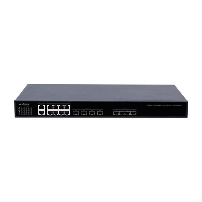 OLT 4840 E - Com 4 portas SFP EPON e 8 portas Gigabit Ethernet