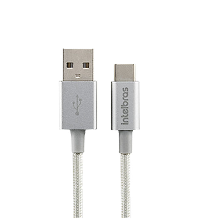 Cabo USB para USB-C em nylon - EUAC 15NB