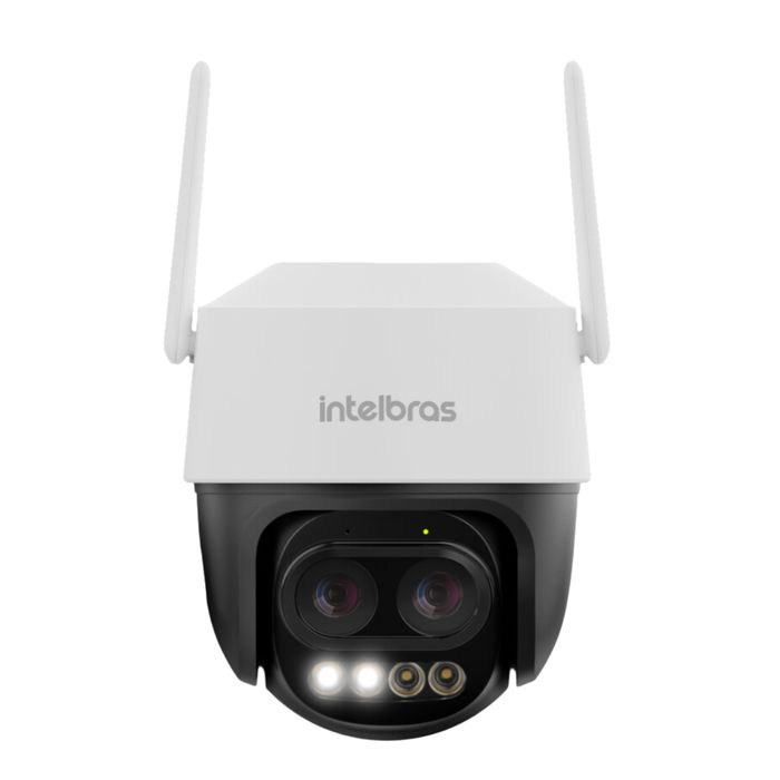 Câmera externa inteligente Wi-Fi Full HD 360° - iM7+ Zoom Full Color