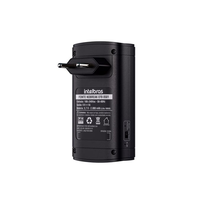 Fonte Nobreak para Câmera Wi-Fi - EFB 0501