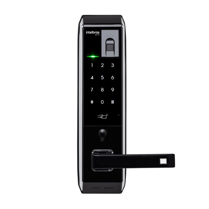 Fechadura digital de embutir com biometria - FR 330