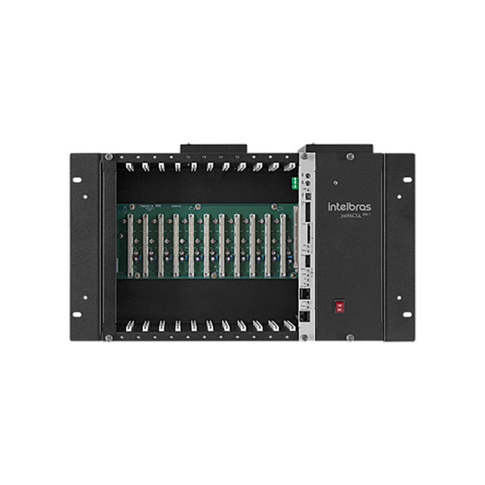 Central PABX híbrida - Impacta 300 (24 Ramais)