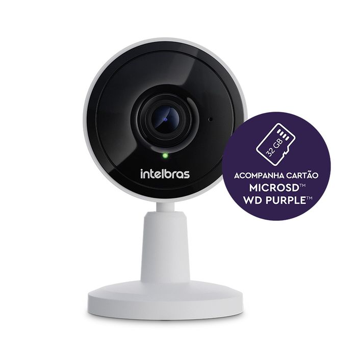 Câmera interna Wi-Fi HD - iMX1 com micro-SD 32GB