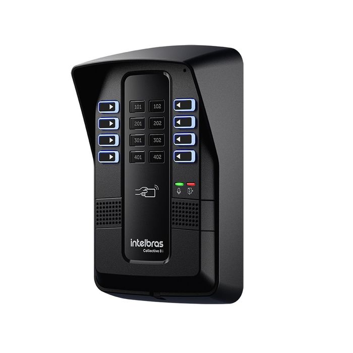 Central + Porteiro Coletivo Interligável - Collective 8i