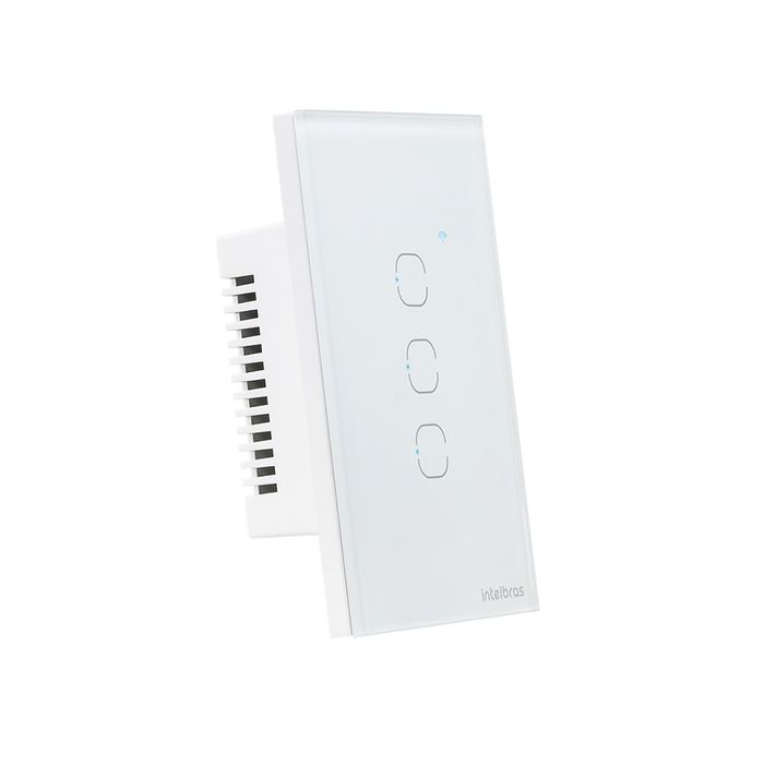 Interruptor touch inteligente Wi-Fi - MIS 1003 Branco