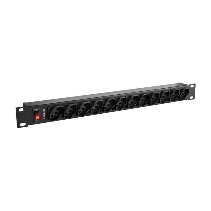 Protetor Eletrônico com 12 Tomadas para Rack - EPR 212