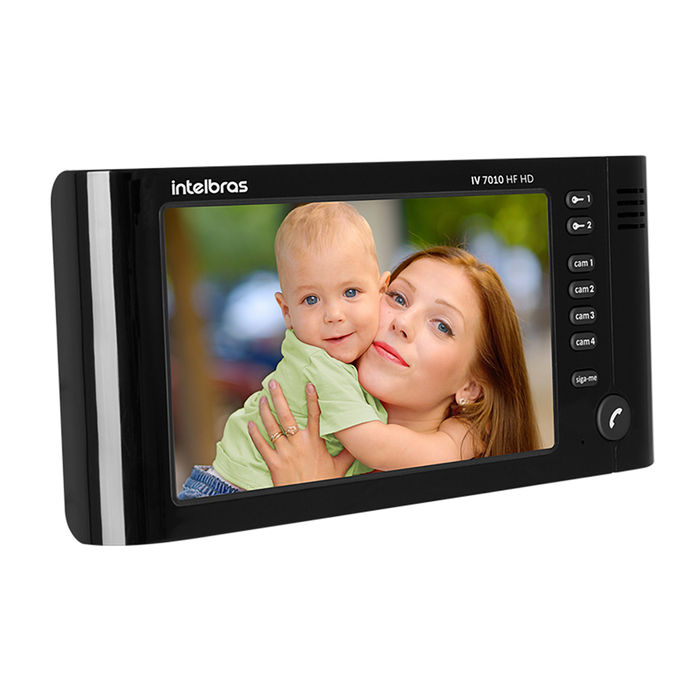 Módulo Interno para Videoporteiro - IV 7010 HF HD Preto