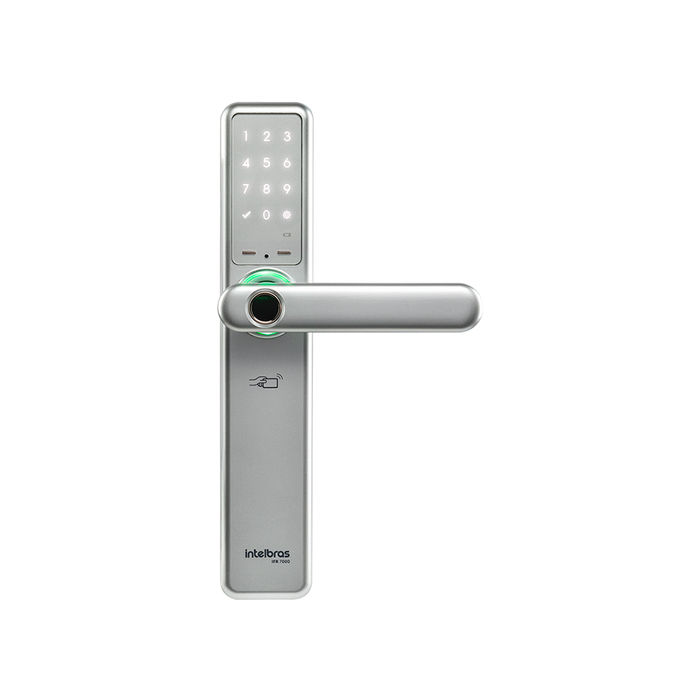 Fechadura Smart de embutir com maçaneta - IFR 7000 PRATA