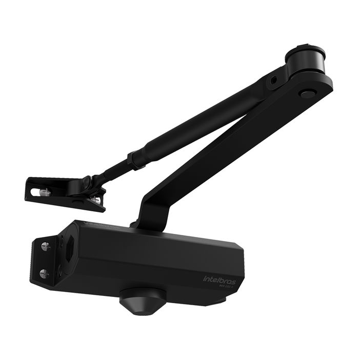 Mola Hidráulica Aérea para portas de até 45Kg - MH 102 A Preta