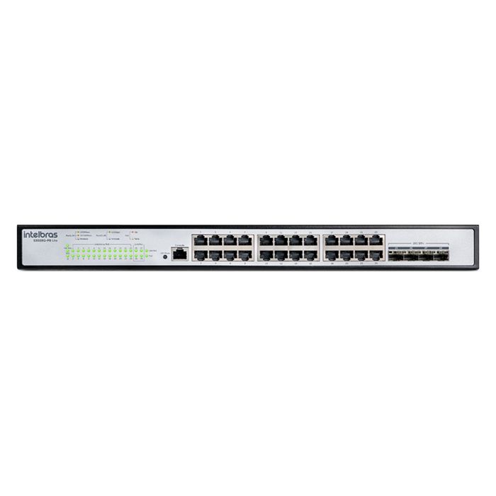 Switch Gerenciável L3 com 24 portas Gigabit PoE e 4 SFP+ - S3028G-PB Lite