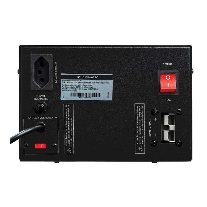 Nobreak senoidal para portão 1500 VA - GNB 1500 VA PRO