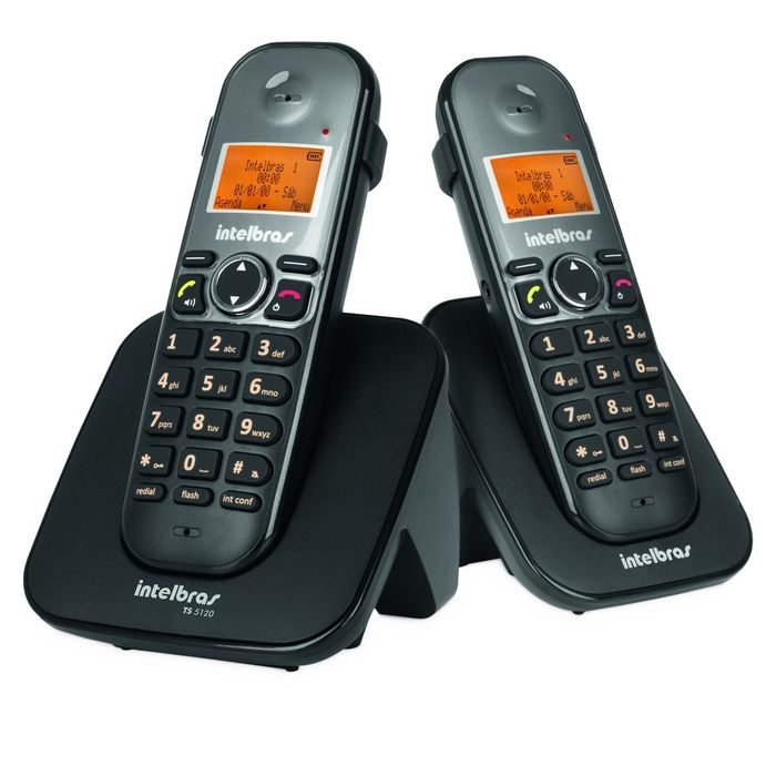 Telefone sem fio digital com ramal adicional - TS 5122