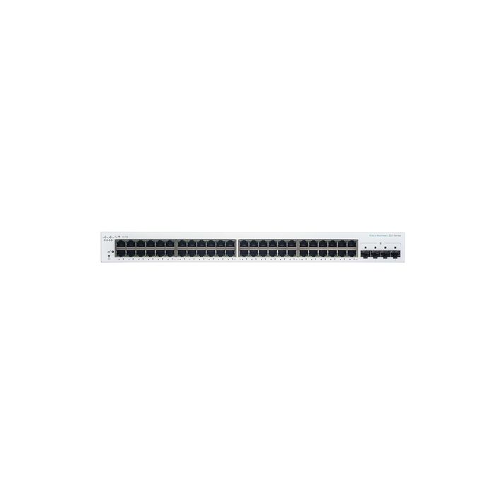 SWITCH - CBS220 SMART 48-PORT GE, 4X1G SFP - CBS220-48T-4G-BR