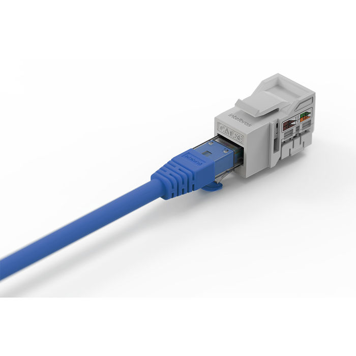 Conector RJ45 FEMEA 90° CAT 6 Keystone Jack