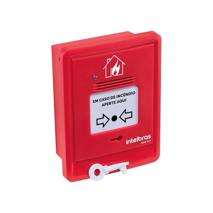 Acionador manual endereçável com sirene - AME 522