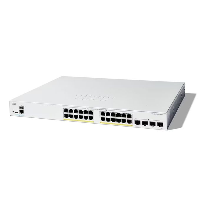SWITCH - CATALYST 1300 24-PORT GE, FULL POE, 4X1G SFP - C1300-24FP-4G