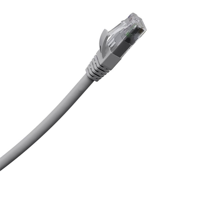 Patch Cord Impact - GIGA UTP CAT6 4P 1,5M Cinza