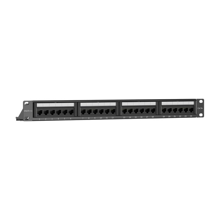 Patch Panel Impact Lan Cat5e 24 Portas - PP524