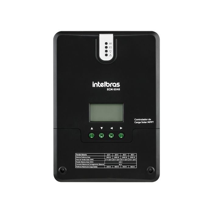 Controlador de Carga MPPT Off Grid - ECM 6048