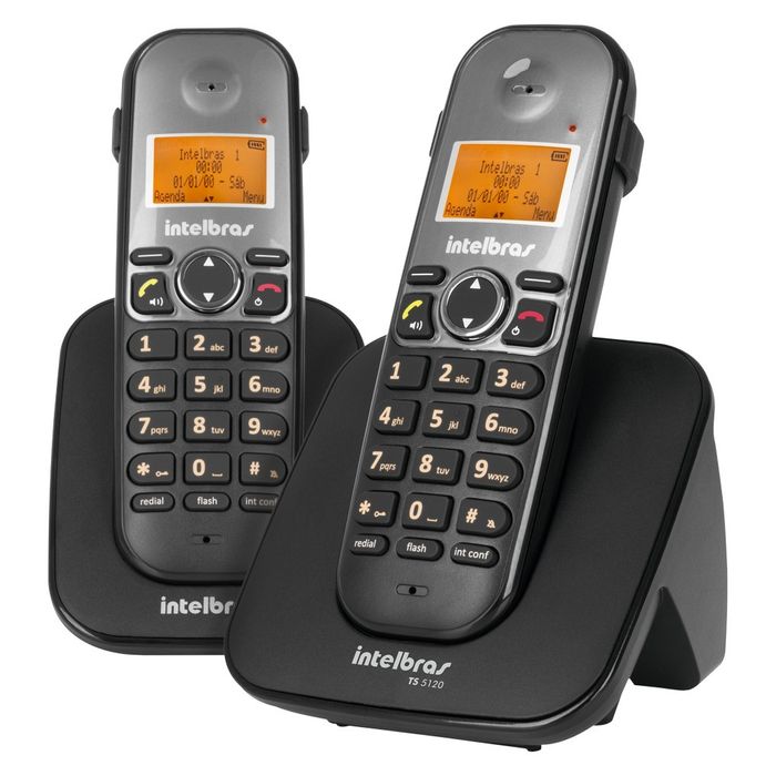 Telefone sem fio digital com ramal adicional - TS 5122