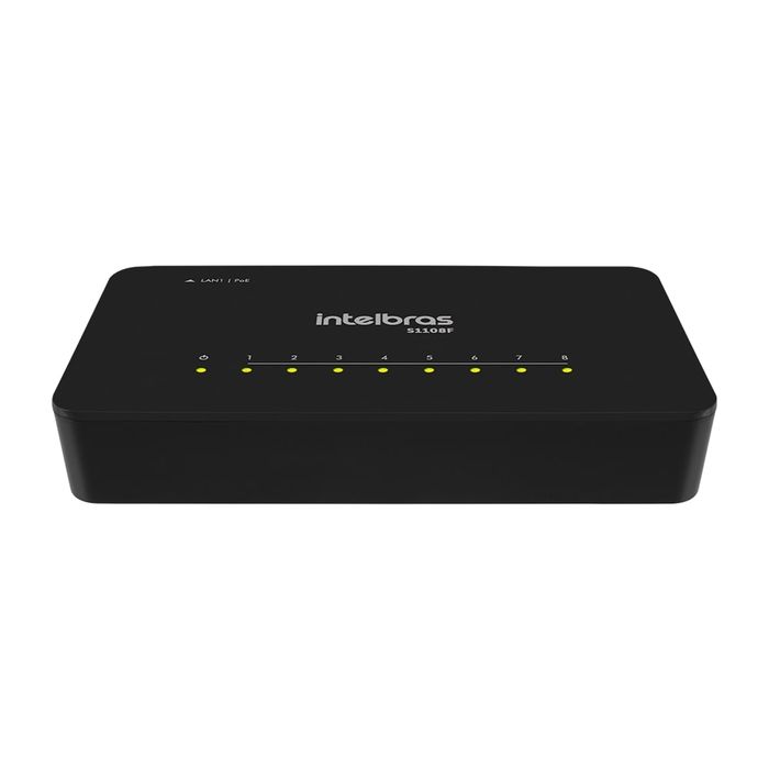 Switch Não Gerenciável 8 portas Fast Ethernet - S1108F