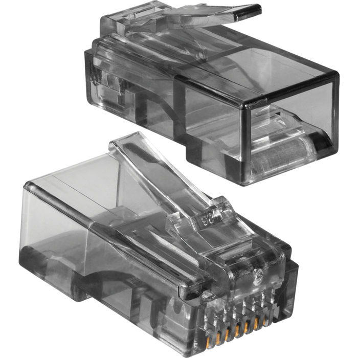 Conector RJ45 CAT6 - CONEX 3000 RJ45 CAT6 (Pacote 20 unidades)