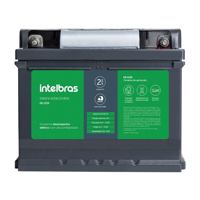 Bateria estacionária de chumbo-ácido 12V - EB 1226