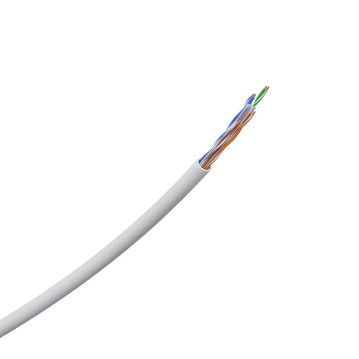 Cabo IMPACT - GIGA UTP CAT6 4P Branco 100M