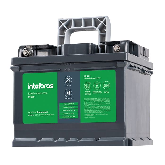 Bateria estacionária de chumbo-ácido 12V - EB 1226