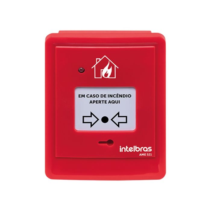 Acionador manual endereçável sem sirene - AME 521
