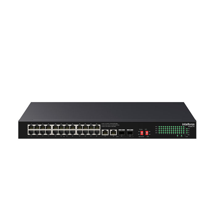 Switch Não Gerenciável PoE 28 portas Gigabit Ethernet - S1128G-PA
