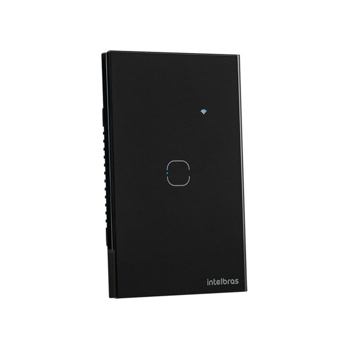Interruptor touch inteligente zigbee Preto - EZS 1001