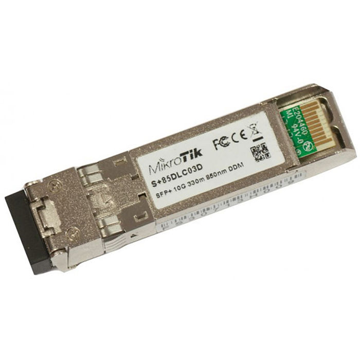 MODULO SFP 10G MULTI MODO 300MT - S+85DLC03D - MIKROTIK