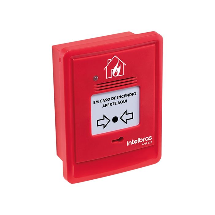 Acionador manual endereçável com sirene - AME 522