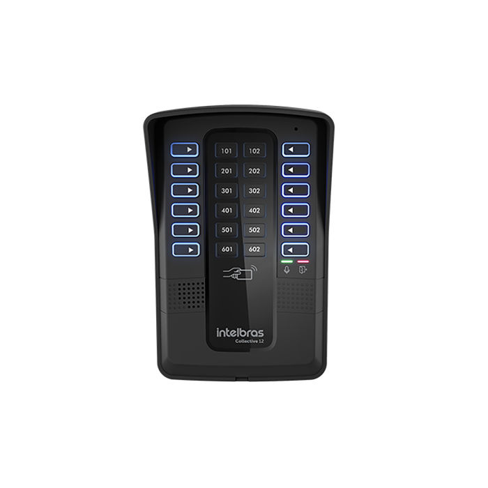 Central de interfonia coletiva - Collective 12